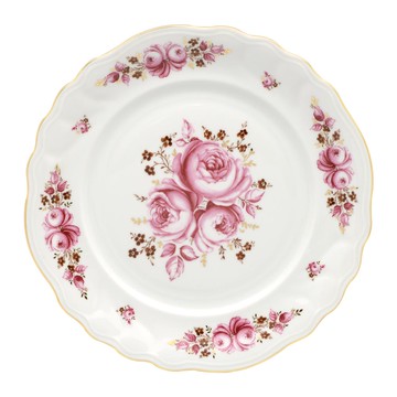 德國Weimar 凱瑟琳娜城堡玫瑰系列-26CM盤