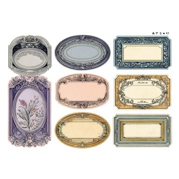 【9 月新品】20-147-0047 裁切紙 幻想復古浪漫喫茶
