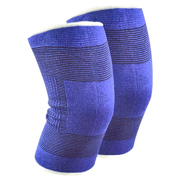 菁炭元素 針織彈力護膝 尼龍85% 彈性纖維15%  F  1雙