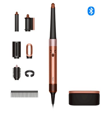 【限量順髮梳版】Dyson Airwrap i.d.™ HS08 藍牙多功能造型器 琥珀香檳 附精美禮盒