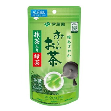 OI OCHA GREEN TEA WITH MATCHA 100g