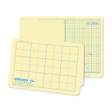 【mamayo】成長學習摺疊墊板/黏土墊板/書寫塗鴉/切割墊板-小款奶油黃(台灣製)