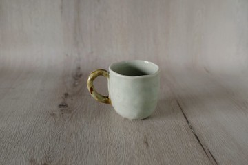 若芽青 大容量咖啡杯