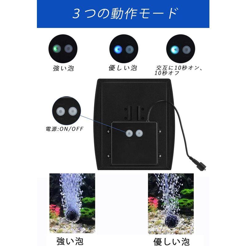 MRedoxe エアーポンプ ソーラー エアポンプ 蓄電 ソーラー充電とUSB充電 エアーレーション 省エネ・防水・静音・コンパク軽量・電源不要 ガーデン ビオトープ 庭