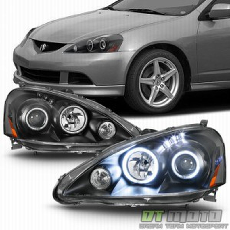 ヘッドライト 05 06 Acura Rsx Dc5 Ledデュアルハロープロジェクターヘッドライトヘッドランプ左右 通販 Lineポイント最大1 0 Get Lineショッピング