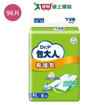 包大人看護墊XL96片(60x90cm)(箱)【愛買】