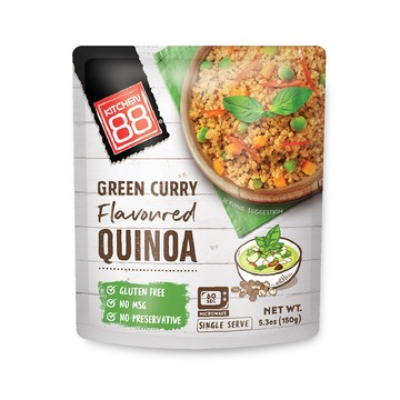 Kitchen88 綠咖哩風味即食藜麥調理包 150g
