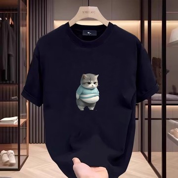 【Veee】100%純棉t恤 韓版寬鬆百搭 字母印花 韓系衣服 短袖t恤 女裝 衣服 寬鬆上衣 顯瘦上衣 寬鬆短袖上衣