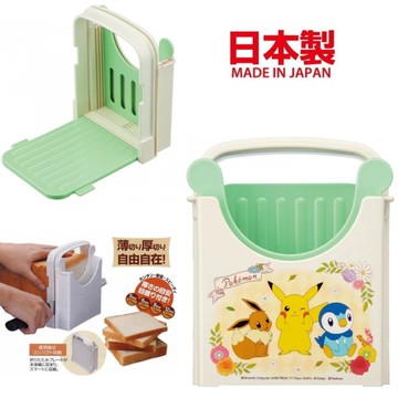 asdfkitty*日本製 精靈寶可夢 吐司切片器-標準型-土司切割器-日本正版商品