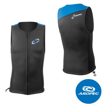 台灣現貨/【AROPEC】2mm Finemesh/Neoprene 前拉鍊式背心 – 水精靈