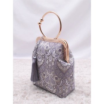 依瑾手作織錦風格手工旗袍宴會復古中國風媽媽手提斜挎手機口金包