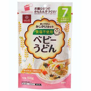 はくばく ベビーうどん100g×10個