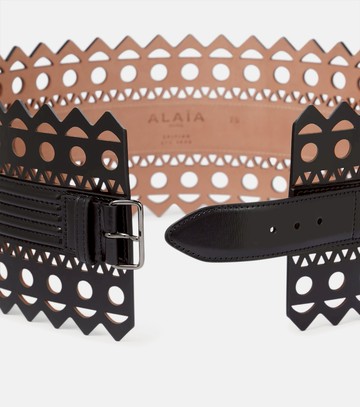 Alaïa Leather corset belt