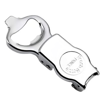 日本 PRINCE 露營便攜摺疊可密封瓶蓋開瓶器/開罐器/開蓋器/開酒器 密封蓋  1個  不鏽鋼色