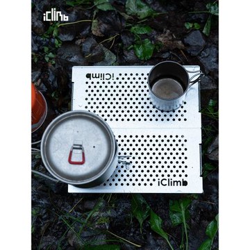iClimb燕輕桌戶外bc茶桌鋁合金超輕折疊桌輕量化露營迷你小桌子