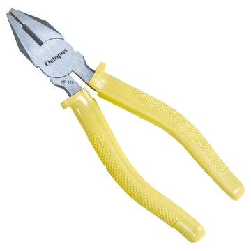 Octopus 章魚牌 絕緣鋼絲鉗 KT-116 150mm 剪斷功能  1支