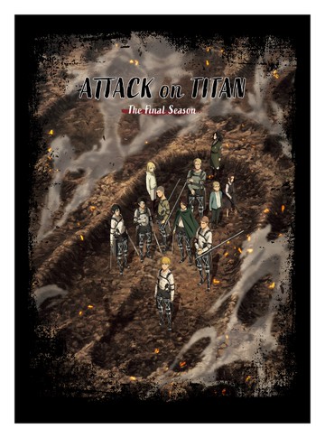 進擊的巨人 野餐墊(附加提袋) A款(綜)