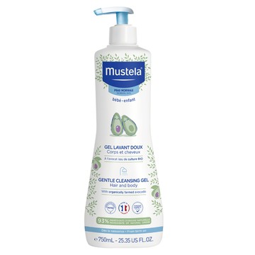 mustela 慕之恬廊 嬰兒洗髮沐浴雙潔乳  750ml  1瓶