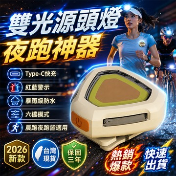 限時熱賣⭐雙光源頭燈 釣魚頭燈 登山頭燈 跑步頭燈 工作燈 露營燈 照明燈 釣魚燈 防水頭燈 探照燈 夜釣燈 強光頭燈