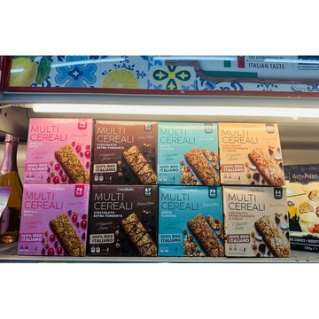 義大利🇮🇹Cereal 原味榖物棒/可可榖物棒/果乾榖物棒/椰子榖物棒126公克（6入） 穀物棒