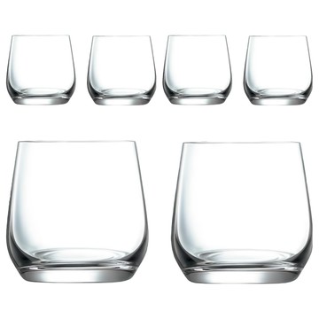 LUCARIS LAVISH系列 無鉛水晶 威士忌杯 370ml  6個