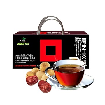 【阿華師AWAStea】桂圓紅棗黑糖茶飲(24包/盒)