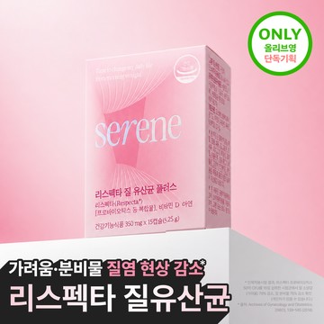 serene Respecta Vaginal Probiotics Plus 15 Capsules (15-day supply)