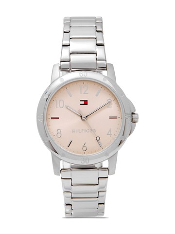 Tommy Hilfiger Junior - stainless steel quartz 32mm - kids - stainless steel - One Size - Pink