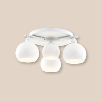 白玉玻璃造型吸頂燈 F37-21-92682