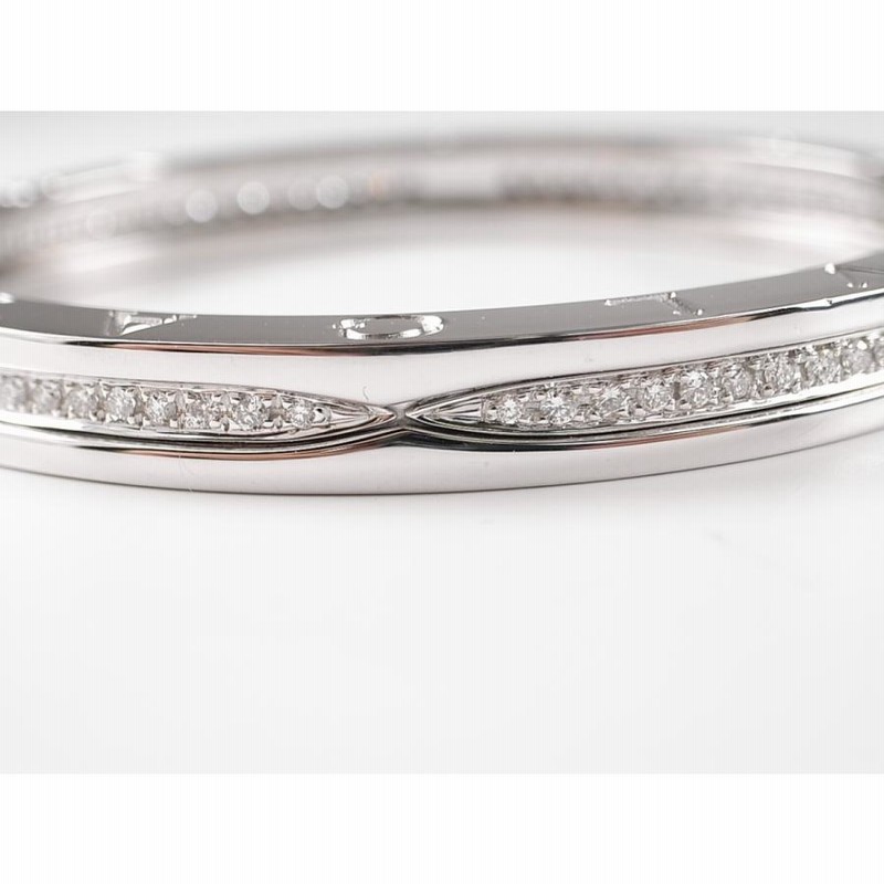 BVLGARI ブルガリ ブルガリブルガリブレスレット K18ホワイト