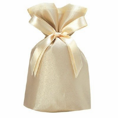 包む オーガンジーBAG ゴールド S T2845S 1枚