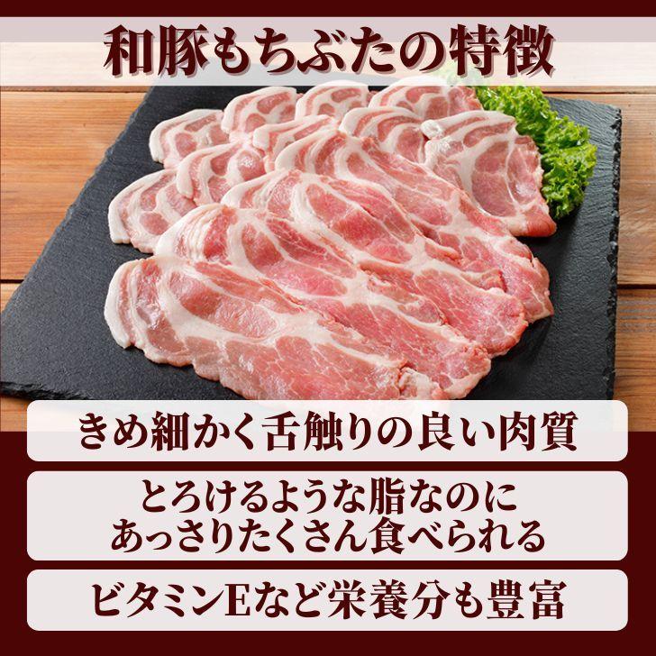 豚肉 冷凍 ギフト 和豚 もちぶた 味付け肉 3パック 6食分 送料無料 国産 豚肉 豚丼 丼の具 安心 手作り 新潟県 グルメ お取り寄せ