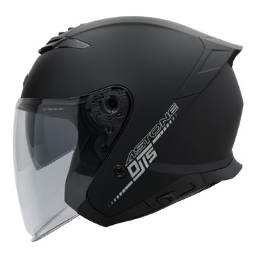 【高CP值】Astone DJ15 素色 平黑 3/4罩安全帽