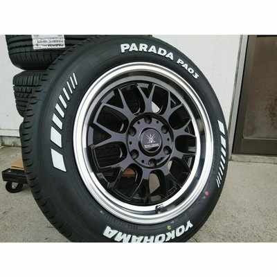 通販情報 ◇新ホワイトレター195/80R15+ゴールドホイールセット 200系