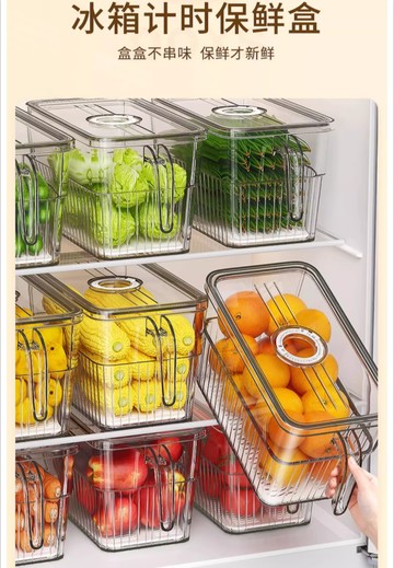 佳幫手冰箱收納盒透明食物保鮮盒雞蛋水果廚房收納食品級專用神器【淘夢屋】