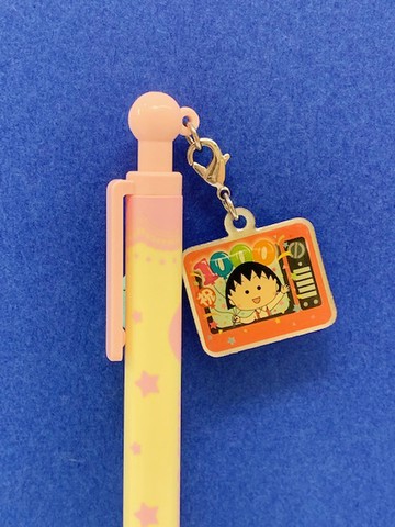 【震撼精品百貨】CHIBI MARUKO CHAN_櫻桃小丸子~小丸子自動鉛筆-電視黃#45371