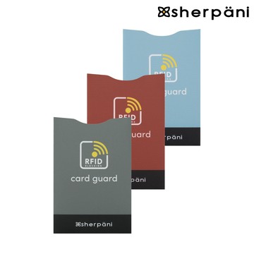 【三入一組】Sherpani RFID 防潑水信用卡套組 Credit Card Sleeve Set｜RFID-Blocking