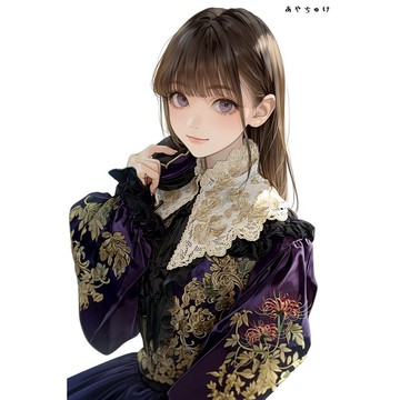 【9 月新款】07-143-0255 人物貼紙 幻想復古浪漫喫茶