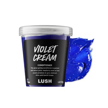 LUSH Violet Cream 紫羅潤澤護髮素 450g (潤髮乳/矯色/花香/檸檬/玫瑰)