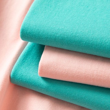 馬卡龍色三本針300g重磅提夫尼藍純棉短袖t恤純色寬松上衣男女款