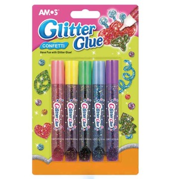 【AMOS 阿摩司】5色 金絲膠 / 組 GCF10B5