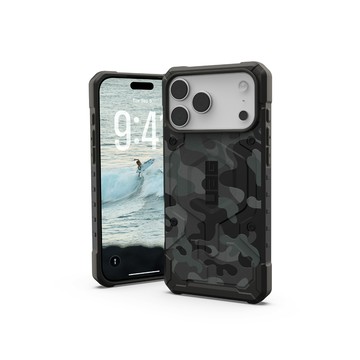 【UAG】iPhone 17 ProMax 磁吸耐衝擊經典保護殼-迷彩黑