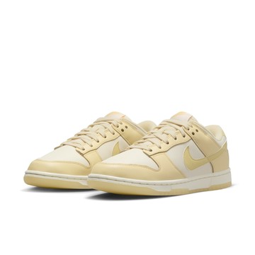 【NIKE】W NIKE DUNK LOW 女鞋 休閒鞋 白 鵝黃色 果凍底 反光-FZ2552100