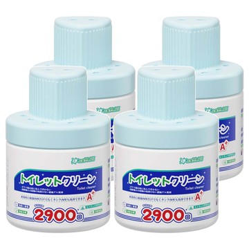 咪咪購物 提繩設計不髒手馬桶清潔劑 260g 4個 松木清香