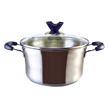 SUNB.W 秦博士 304不鏽鋼日式雙層湯蒸鍋(A099) 可重疊收納不占空間  20.8cm  1個