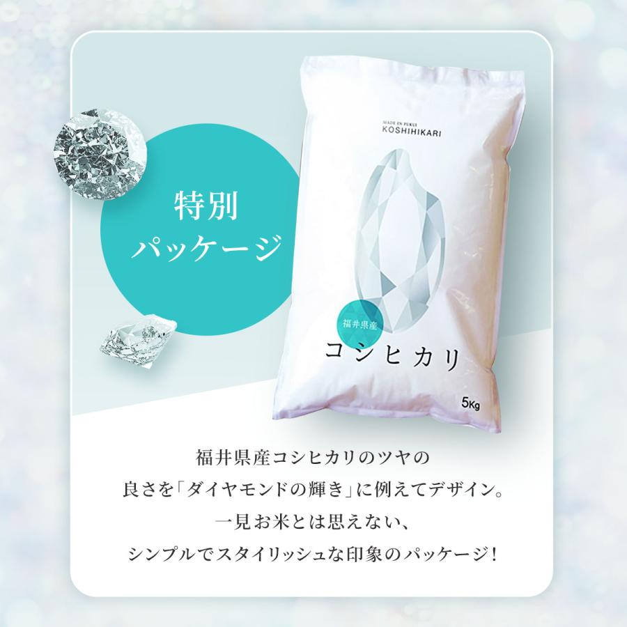 新米 米 コシヒカリ 20kg 5kg×4袋 福井県産 白米 令和5年産 送料無料