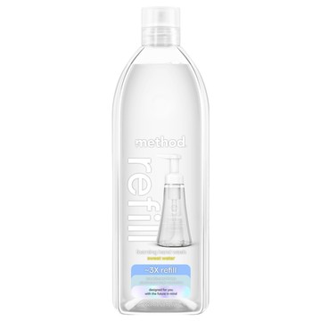 method 美則 泡沫洗手露補充瓶 水甜心  828ml  1瓶