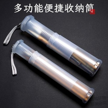 好物推薦🔥書法毛筆筆筒伸縮塑料水彩畫筆鉛筆便攜收納盒子水粉美術筆桶用品b73d