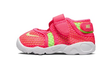 TD NIKE LITTLE RIFT BR HYPER PINK GHOST GREEN WHITE