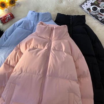 立領棉服男2024年新款冬季韓版潮流棉衣外套冬裝潮牌晉江加厚棉襖